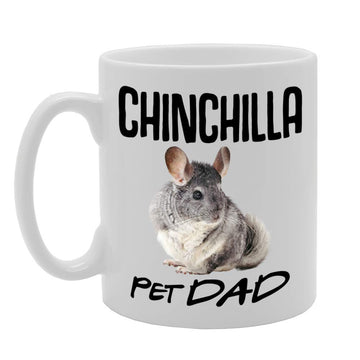 Pet Dad Chhilla   Printed Tea Coffee Ceramic  Mg4640 - Funny Printed Coffee Mug - Great Gift Idea