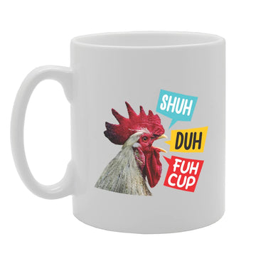 Shuh Duh Fuh Cup   Printed Tea Coffee Ceramic  Mg5708 - Funny Printed Coffee Mug - Great Gift Idea