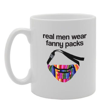 Real Men Wear Ganny Packsfunny Packs   Printed Tea Coffee Ceramic  Mg3970 - Funny Printed Coffee Mug - Great Gift Idea