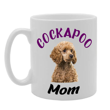 Cockapoo Mom   Printed Tea Coffee Ceramic  Mg4577 - Funny Printed Coffee Mug - Great Gift Idea