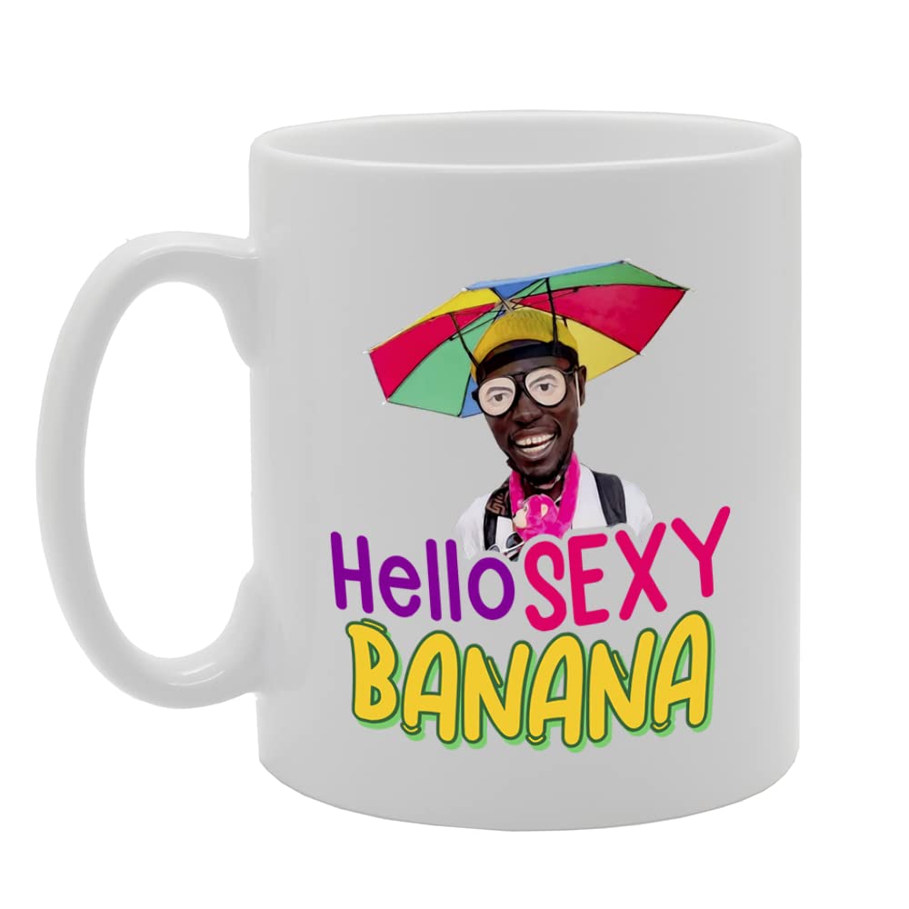 Hello Sexy Banana   Printed Tea Coffee Ceramic  Mg5561 - Funny Printed Coffee Mug - Great Gift Idea