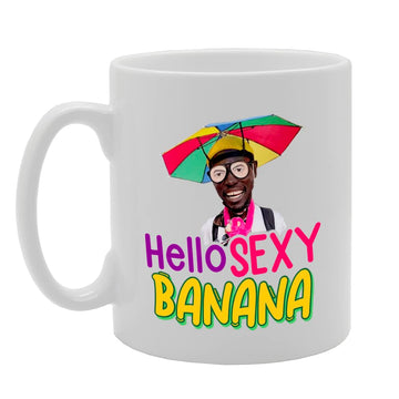 Hello Sexy Banana   Printed Tea Coffee Ceramic  Mg5561 - Funny Printed Coffee Mug - Great Gift Idea