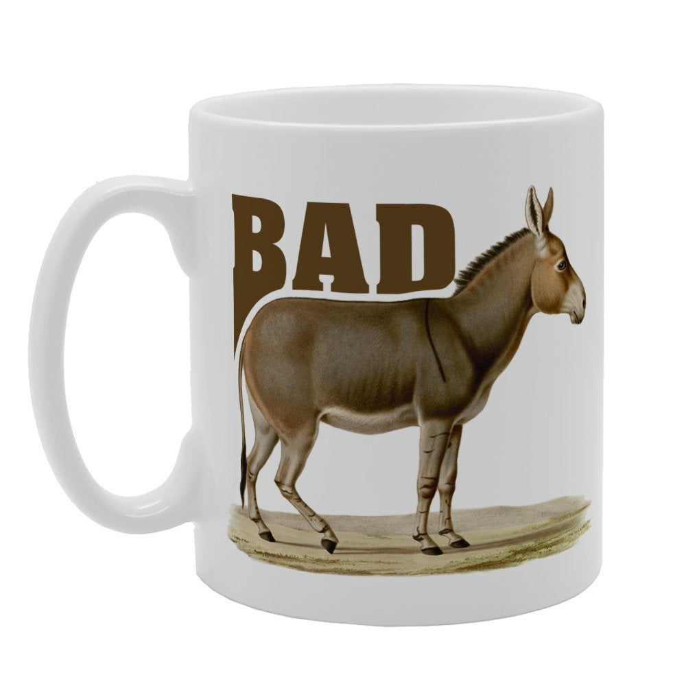 Bad Ass   Printed Tea Coffee Ceramic  Mg903 - Funny Printed Coffee Mug - Great Gift Idea