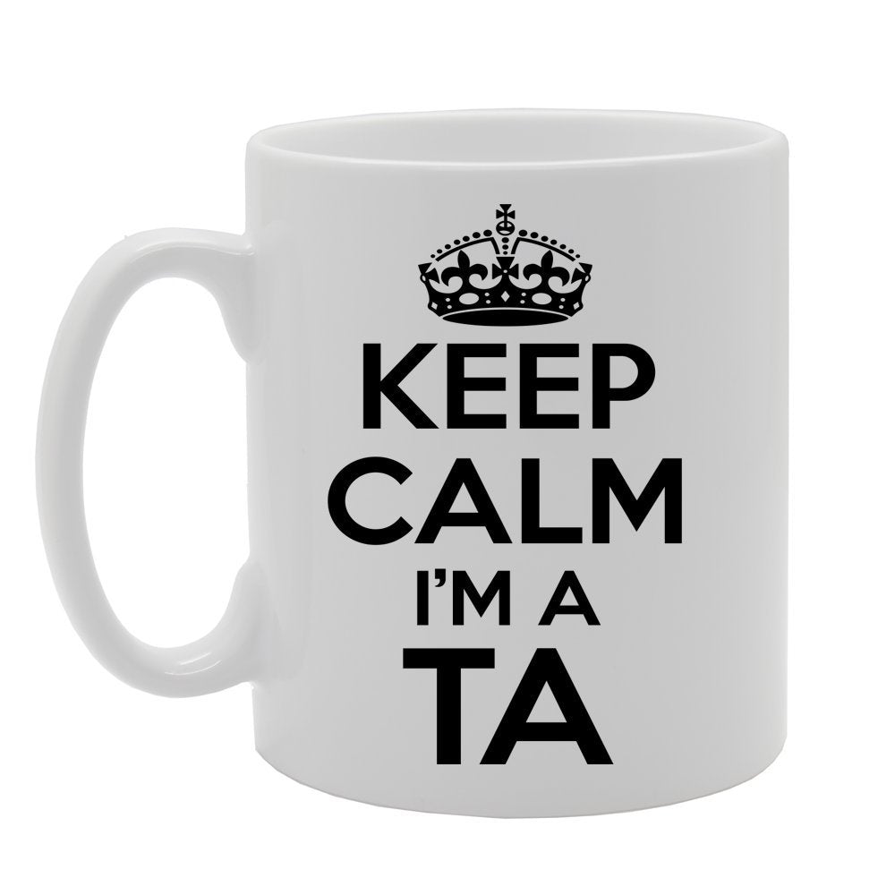 Keep Calm I'M A Ta   Printed Tea Coffee Ceramic  Mg1173 - Funny Printed Coffee Mug - Great Gift Idea