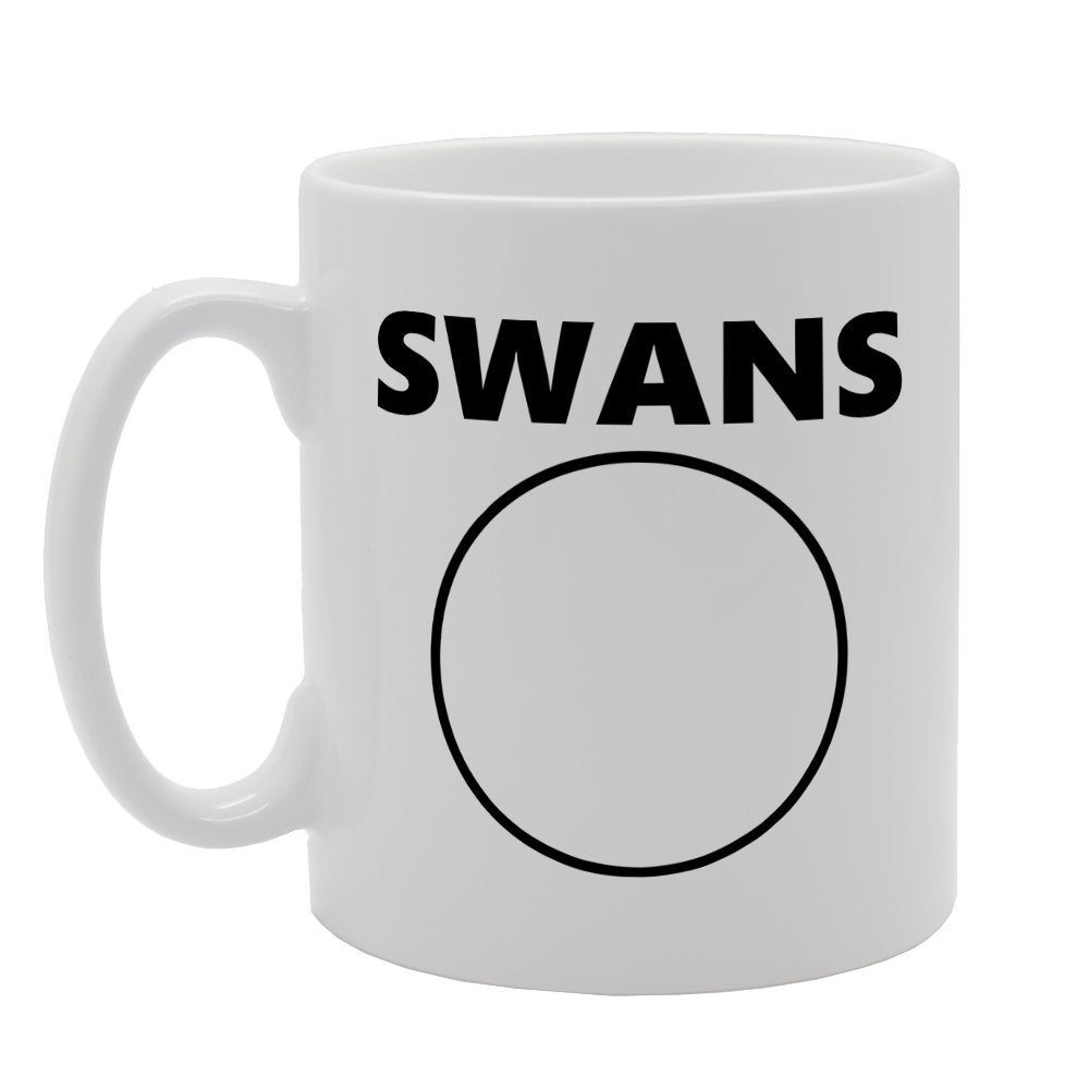 Funny Joke Swans Circle   Printed Tea Coffee Ceramic  Mg1620 - Funny Printed Coffee Mug - Great Gift Idea