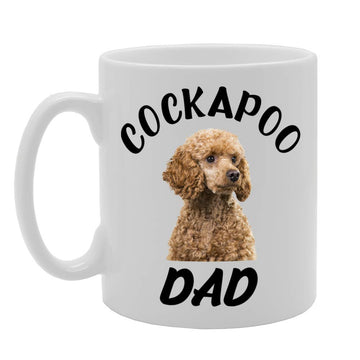 Cockapoo Dad   Printed Tea Coffee Ceramic  Mg4557 - Funny Printed Coffee Mug - Great Gift Idea