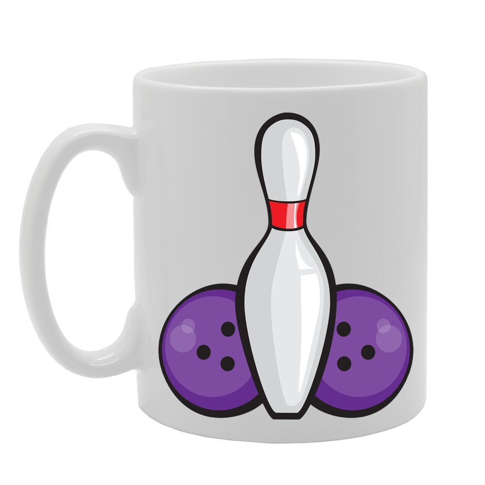 Bowling Ball Ing   Printed Tea Coffee Ceramic  Mg108 - Funny Printed Coffee Mug - Great Gift Idea
