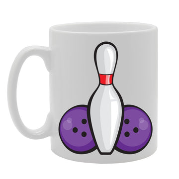 Bowling Ball Ing   Printed Tea Coffee Ceramic  Mg108 - Funny Printed Coffee Mug - Great Gift Idea