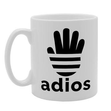 Adios   Printed Tea Coffee Ceramic  Mg1222 - Funny Printed Coffee Mug - Great Gift Idea