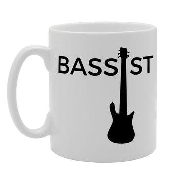 Bassist Guitar   Printed Tea Coffee Ceramic  Mg1252 - Funny Printed Coffee Mug - Great Gift Idea