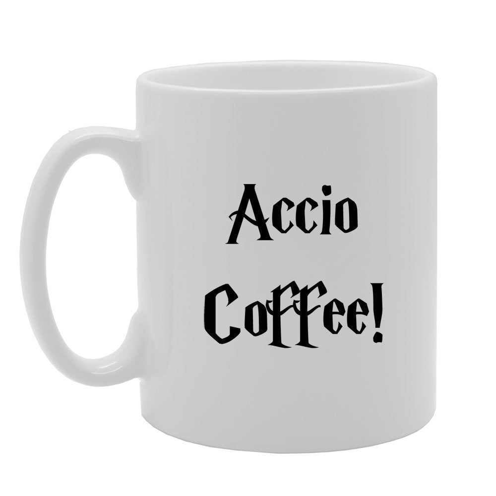 Accio Coffee!   Printed Tea Coffee Ceramic  Mg802 - Funny Printed Coffee Mug - Great Gift Idea