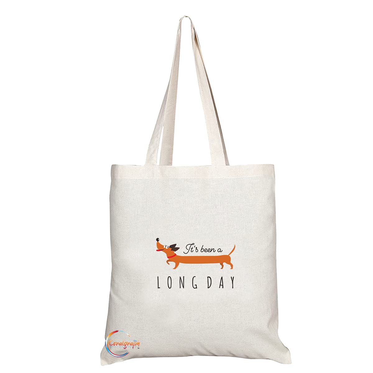 TB1368 Its Been a Long Day Tea Novelty Present Gift Printed Eco-Friendly Stylish Long Handled Tote Shoulder Bag