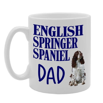English Springer Spaniel Dad   Printed Tea Coffee Ceramic  Mg4566 - Funny Printed Coffee Mug - Great Gift Idea