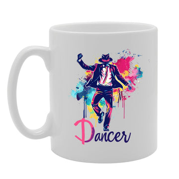 Mr Dance  - Ideal For Dancers And Dance Enthusiasts, 11Oz Ceramic Coffee  For Performers And Choreography Lovers Mg5940 - Funny Printed Coffee Mug - Great Gift Idea