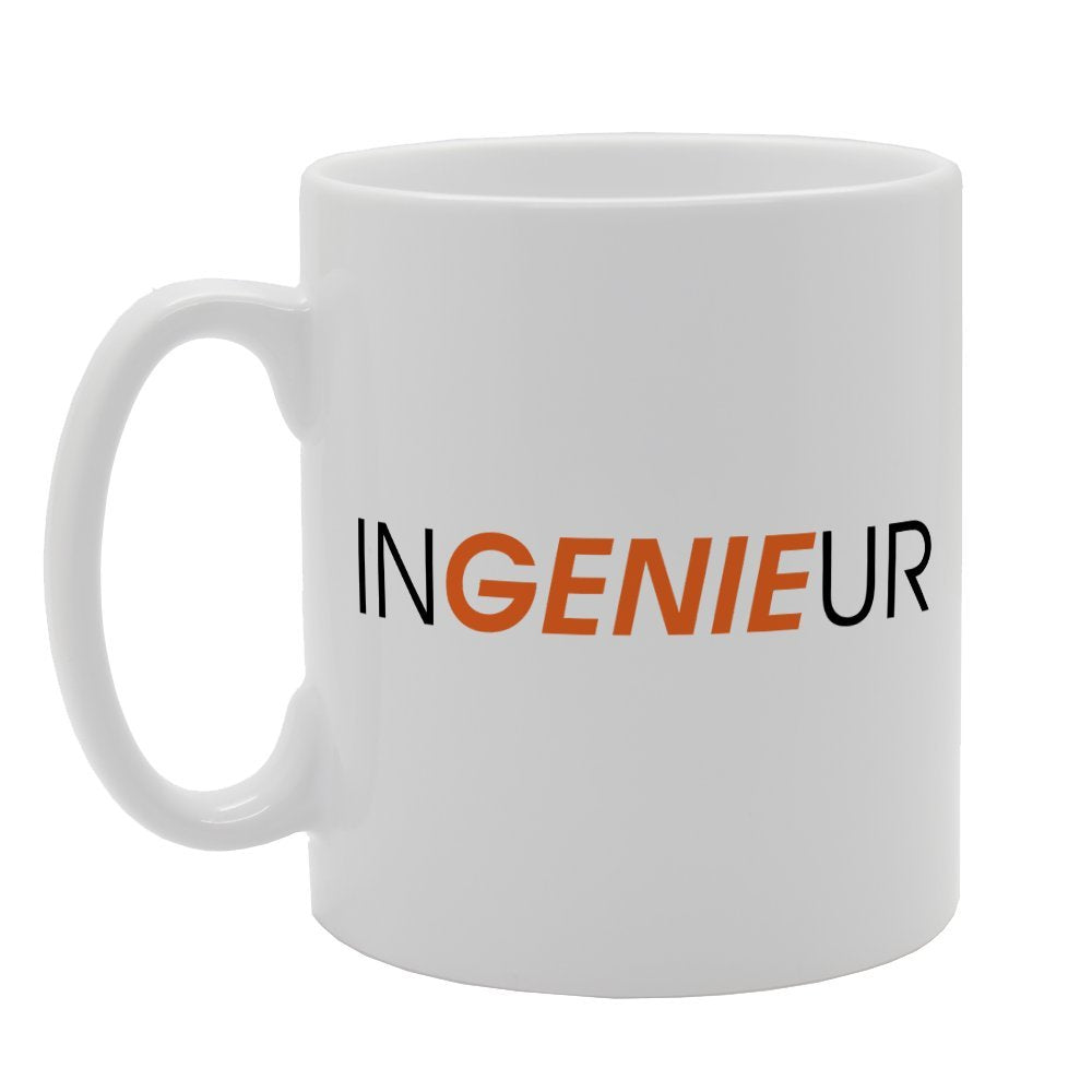 Ingenieur In Genie Ur   Printed Tea Coffee Ceramic  Mg1539 - Funny Printed Coffee Mug - Great Gift Idea