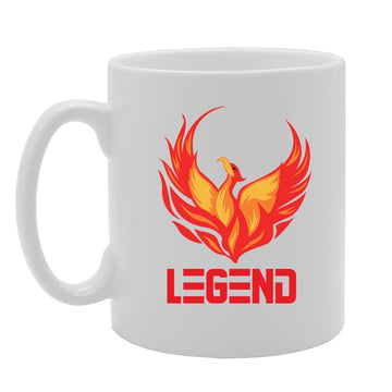 Legend   Printed Tea Coffee Ceramic  Mg4166 - Funny Printed Coffee Mug - Great Gift Idea