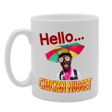 Hello Chicken Nugget   Printed Tea Coffee Ceramic  Mg5562 - Funny Printed Coffee Mug - Great Gift Idea