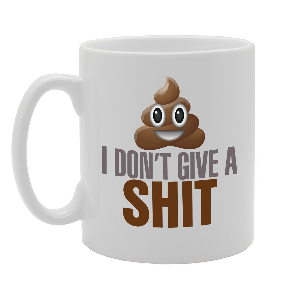 I Don'T Give A Shit   Printed Tea Coffee Ceramic  Mg2766 - Funny Printed Coffee Mug - Great Gift Idea