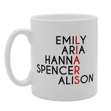 Liars Fullform Meaning Name   Printed Tea Coffee Ceramic  Mg1571 - Funny Printed Coffee Mug - Great Gift Idea