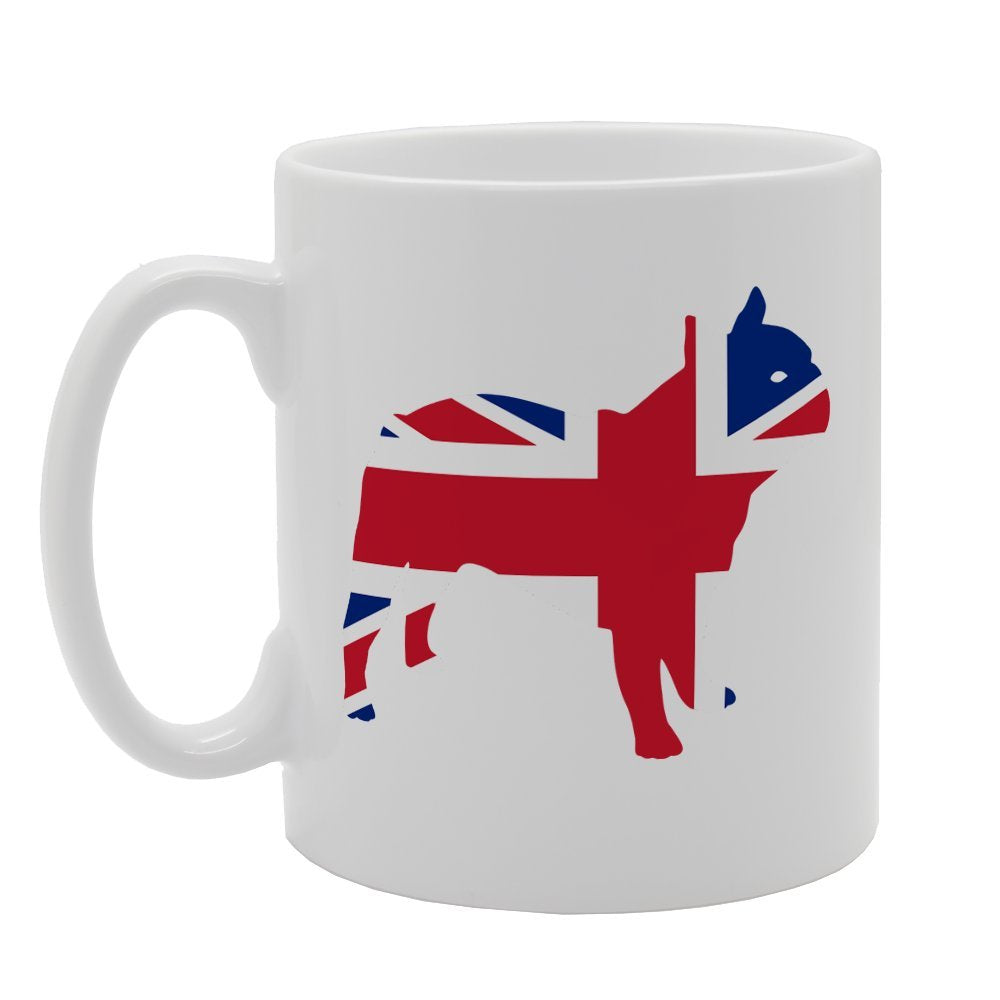 Union Jack British Bull Dog   Printed Tea Coffee Ceramic  Mg3191 - Funny Printed Coffee Mug - Great Gift Idea