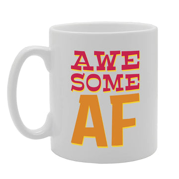 Awesomeaf Tea   Printed Tea Coffee Ceramic  Mg5315 - Funny Printed Coffee Mug - Great Gift Idea