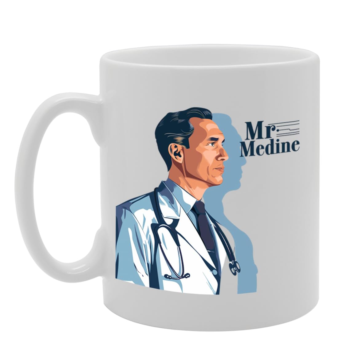 Mr Medicine  - Ideal For Doctors And Healthcare Professionals, 11Oz Ceramic Coffee  For Medical Experts And Health Enthusiasts Mg5965 - Funny Printed Coffee Mug - Great Gift Idea
