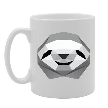 Sloth Geometric Figure Image   Printed Tea Coffee Ceramic  Mg2237 - Funny Printed Coffee Mug - Great Gift Idea