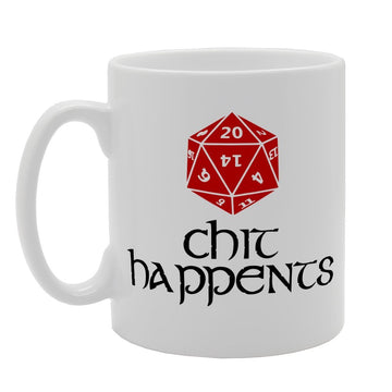 Crit Happens   Printed Tea Coffee Ceramic  Mg1439 - Funny Printed Coffee Mug - Great Gift Idea
