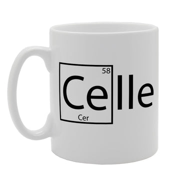 58 Celle Cer   Printed Tea Coffee Ceramic  Mg1417 - Funny Printed Coffee Mug - Great Gift Idea