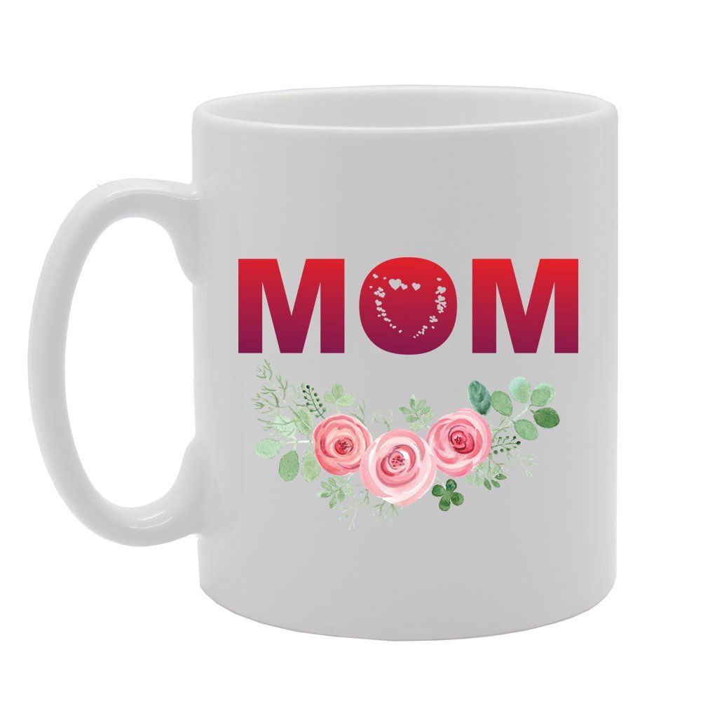 Dear Mom Thanks For Putting Up With A Spoiled   Printed Tea Coffee Ceramic  Mg2795 - Funny Printed Coffee Mug - Great Gift Idea