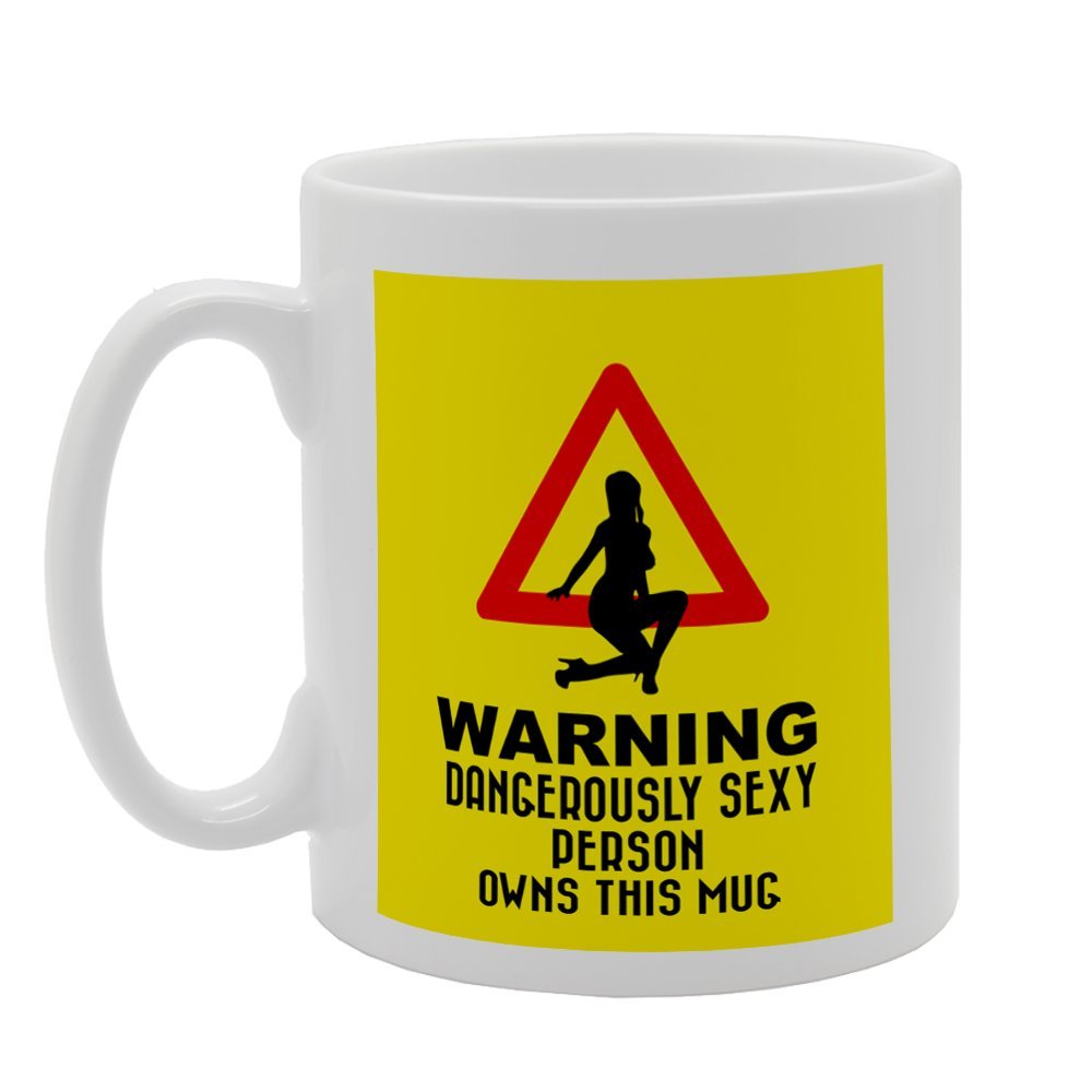 Dangerously Sexy Person Owns This    Printed Tea Coffee Ceramic  Mg2620 - Funny Printed Coffee Mug - Great Gift Idea