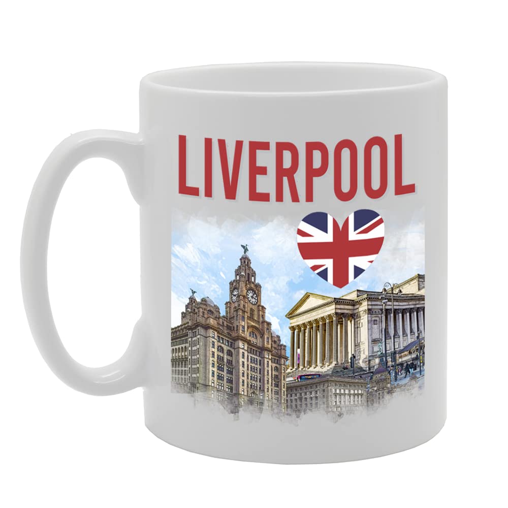 Liverpool England   Printed Tea Coffee Ceramic  Mg5724 - Funny Printed Coffee Mug - Great Gift Idea