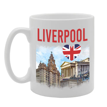 Liverpool England   Printed Tea Coffee Ceramic  Mg5724 - Funny Printed Coffee Mug - Great Gift Idea