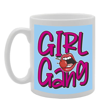 Girl Gang Tea   Printed Tea Coffee Ceramic  Mg5338 - Funny Printed Coffee Mug - Great Gift Idea