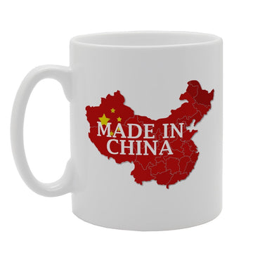 Made In China Map Image Collection   Printed Tea Coffee Ceramic  Mg1579 - Funny Printed Coffee Mug - Great Gift Idea