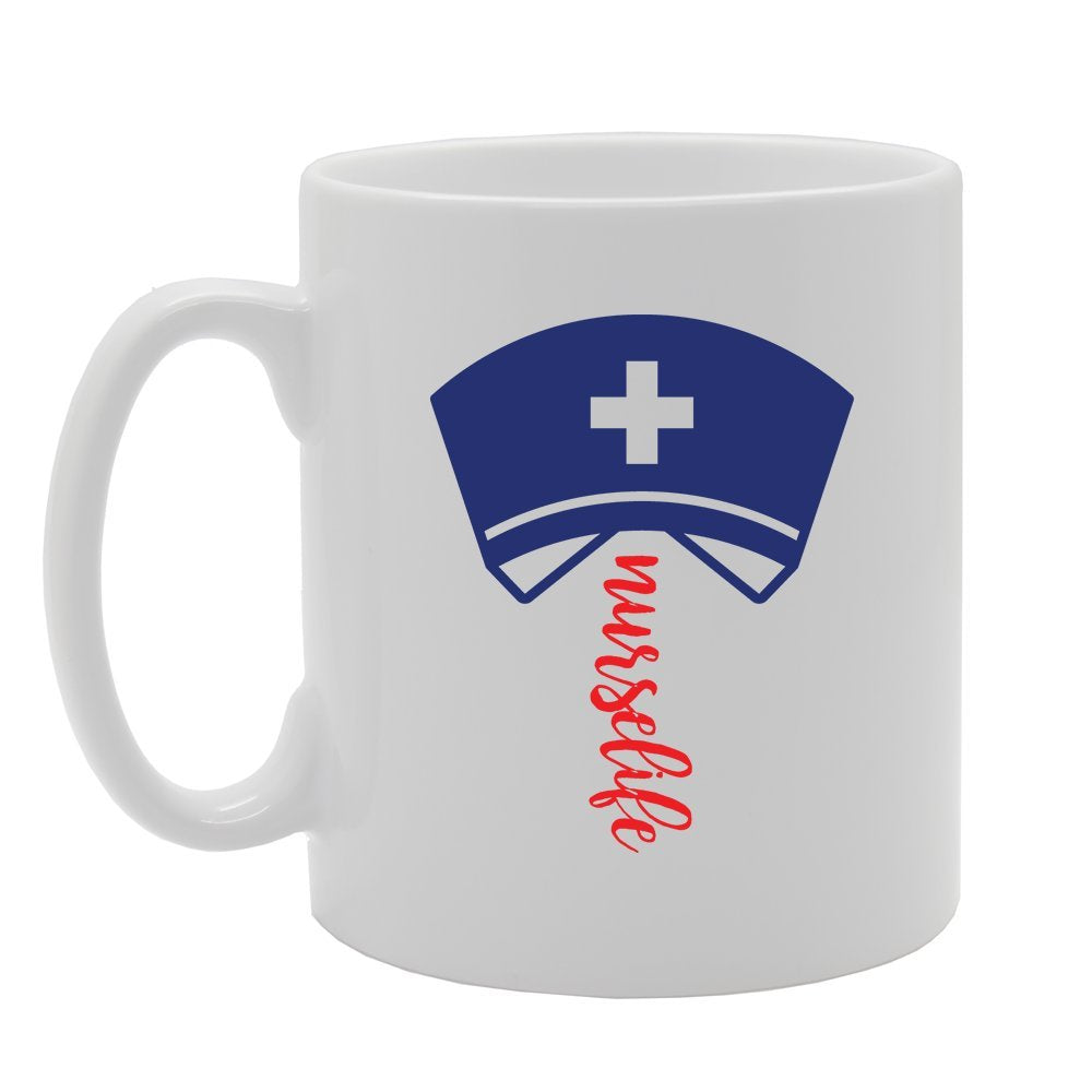 Nurse Life   Printed Tea Coffee Ceramic  Mg3529 - Funny Printed Coffee Mug - Great Gift Idea