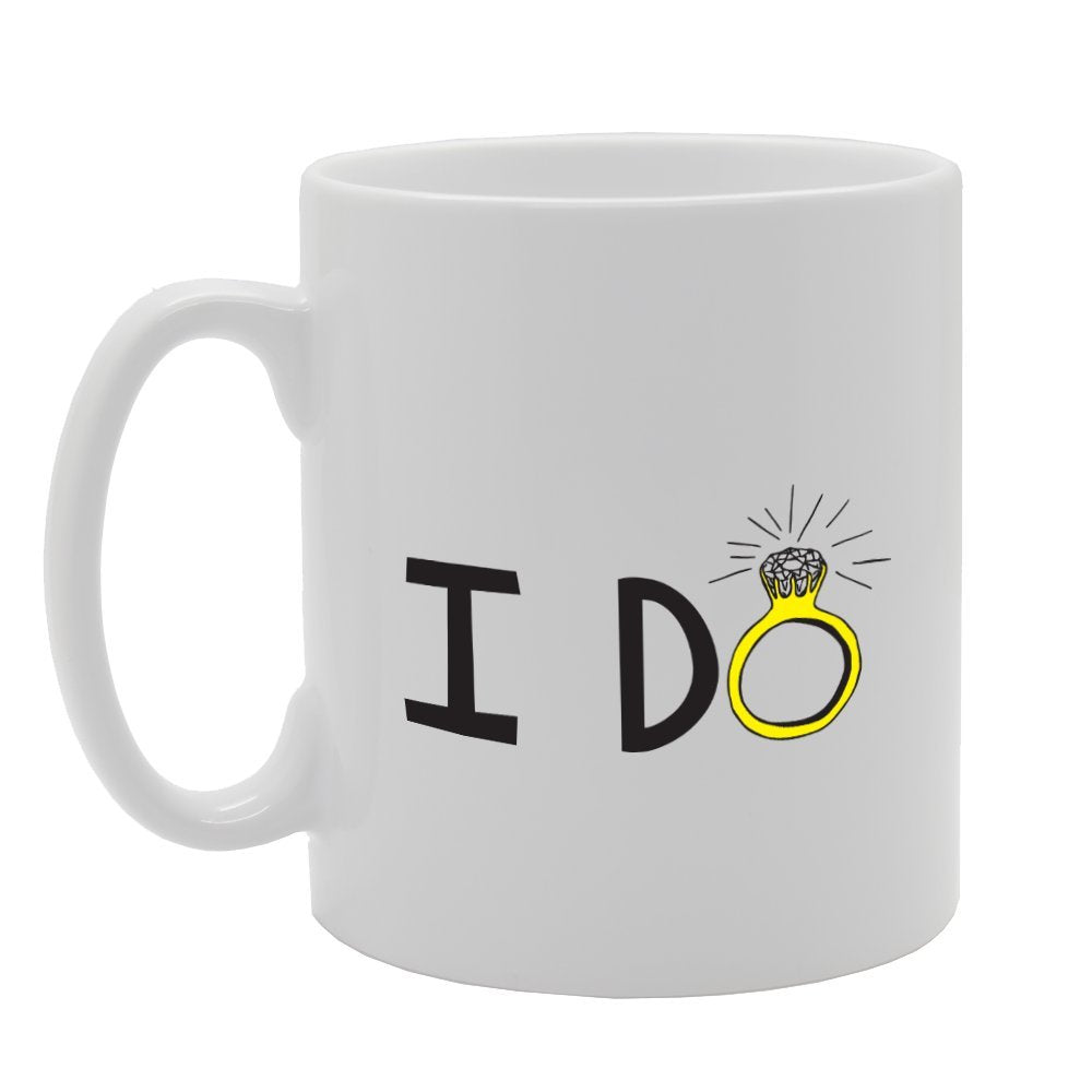 I Do What She Says   Printed Tea Coffee Ceramic  Mg3624 - Funny Printed Coffee Mug - Great Gift Idea