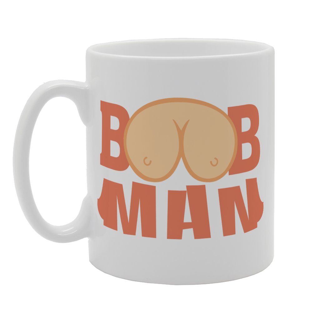 Funny Boob Man   Printed Tea Coffee Ceramic  Mg3896 - Funny Printed Coffee Mug - Great Gift Idea