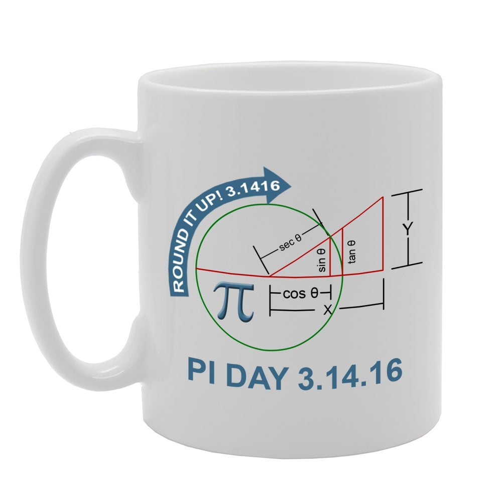 Pi Day 3.14.16   Printed Tea Coffee Ceramic  Mg678 - Funny Printed Coffee Mug - Great Gift Idea