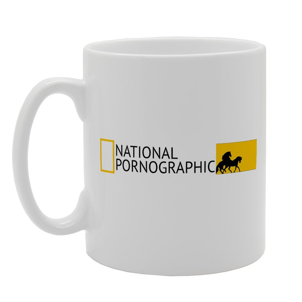 National Pornographic Fun Joke Collection   Printed Tea Coffee Ceramic  Mg1599 - Funny Printed Coffee Mug - Great Gift Idea