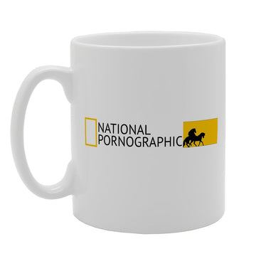 National Pornographic Fun Joke Collection   Printed Tea Coffee Ceramic  Mg1599 - Funny Printed Coffee Mug - Great Gift Idea