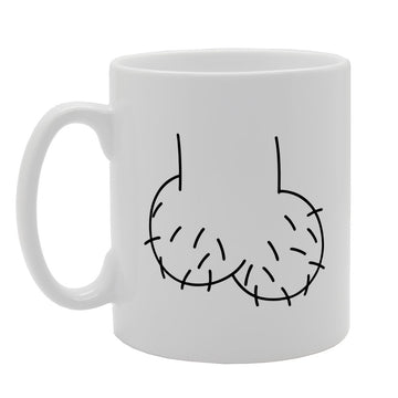 Funny Dick Head Image   Printed Tea Coffee Ceramic  Mg1462 - Funny Printed Coffee Mug - Great Gift Idea