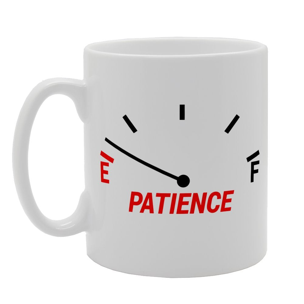 Patience Analog Meter Indicator   Print Tea Coffee Ceramic  Mg1679 - Funny Printed Coffee Mug - Great Gift Idea