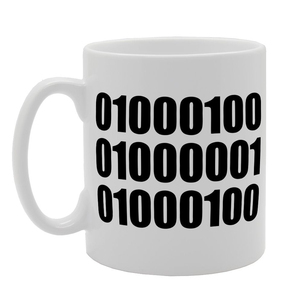 Binary People Digital   Printed Tea Coffee Ceramic  Mg1274 - Funny Printed Coffee Mug - Great Gift Idea