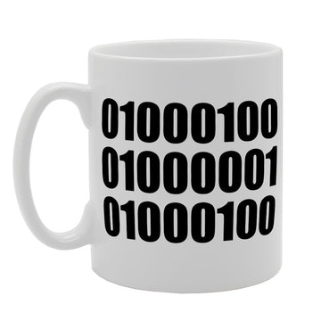 Binary People Digital   Printed Tea Coffee Ceramic  Mg1274 - Funny Printed Coffee Mug - Great Gift Idea