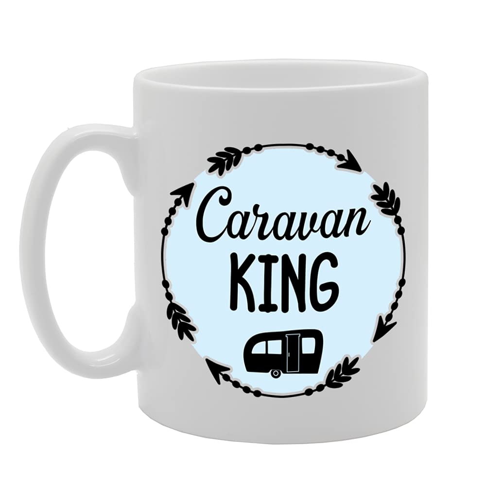 Caravan King   Printed Tea Coffee Ceramic  Mg5211 - Funny Printed Coffee Mug - Great Gift Idea