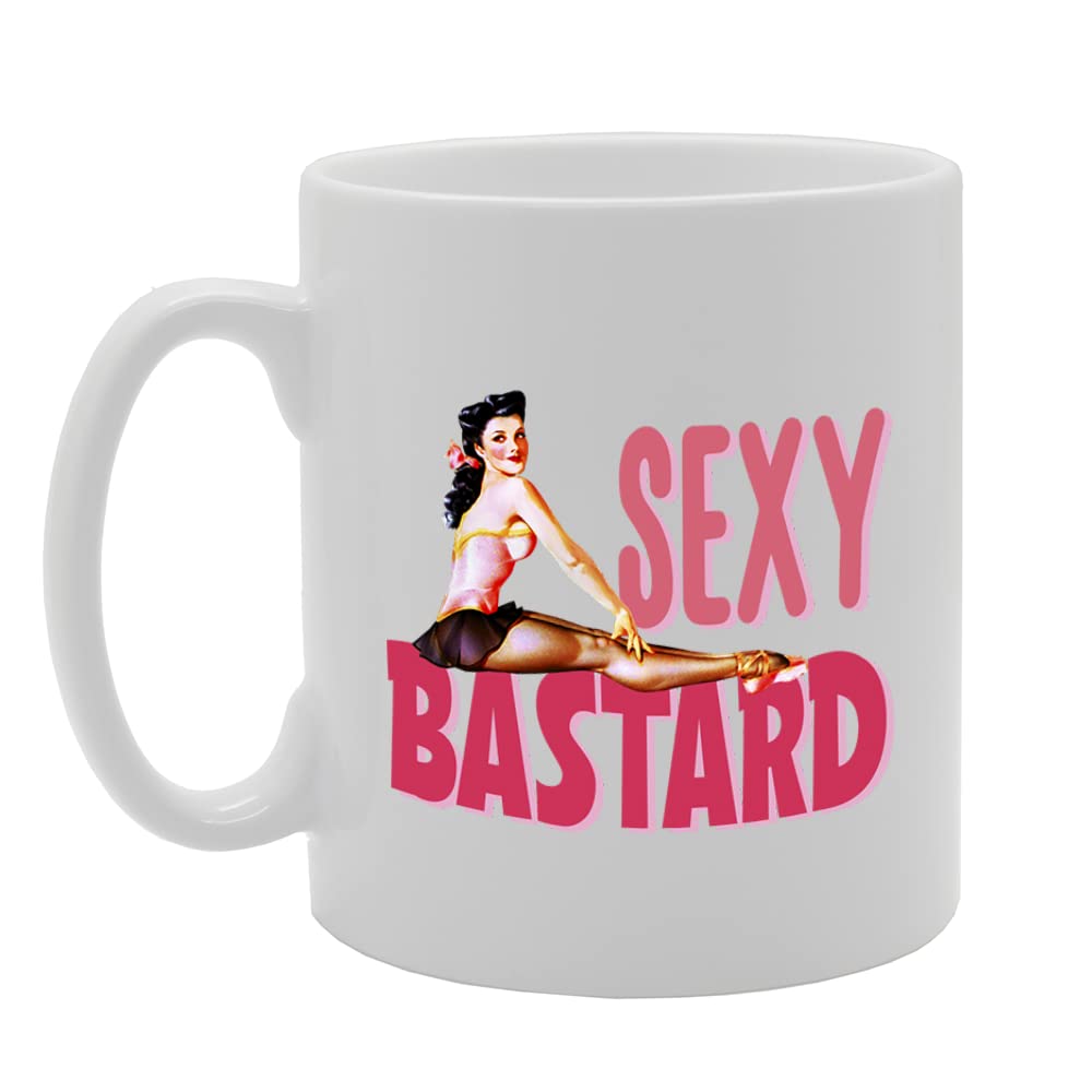 Sexy Bastard   Printed Tea Coffee Ceramic  Mg5730 - Funny Printed Coffee Mug - Great Gift Idea