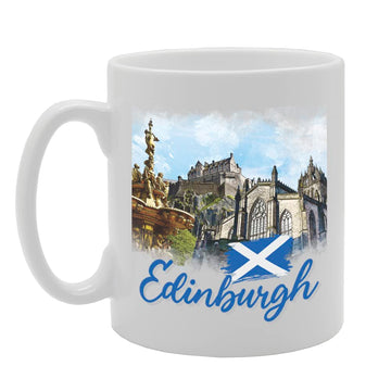 Edinburgh Scotland - B   Printed Tea Coffee Ceramic  Mg5683 - Funny Printed Coffee Mug - Great Gift Idea