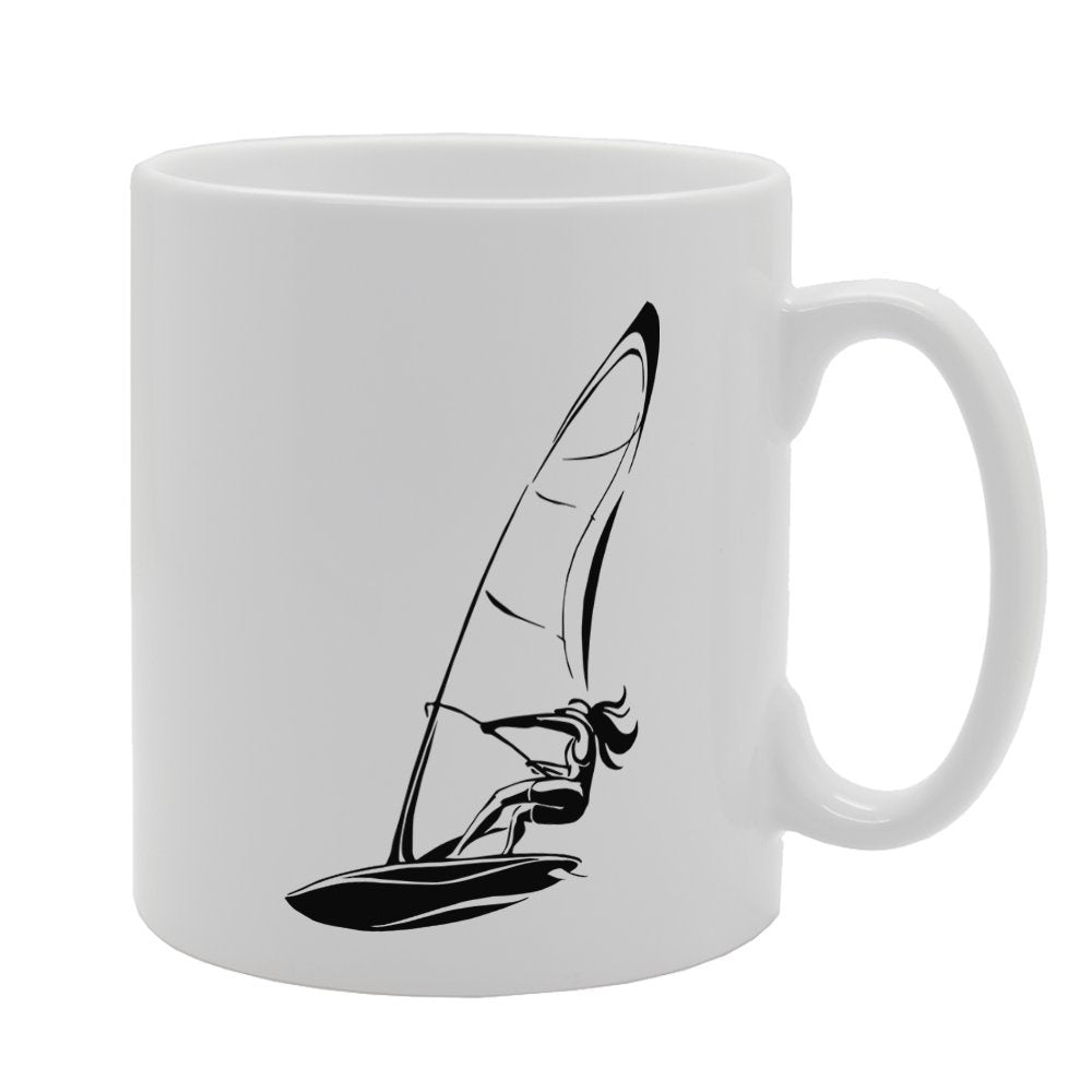 I Love Sailing   Printed Tea Coffee Ceramic  Mg2670 - Funny Printed Coffee Mug - Great Gift Idea