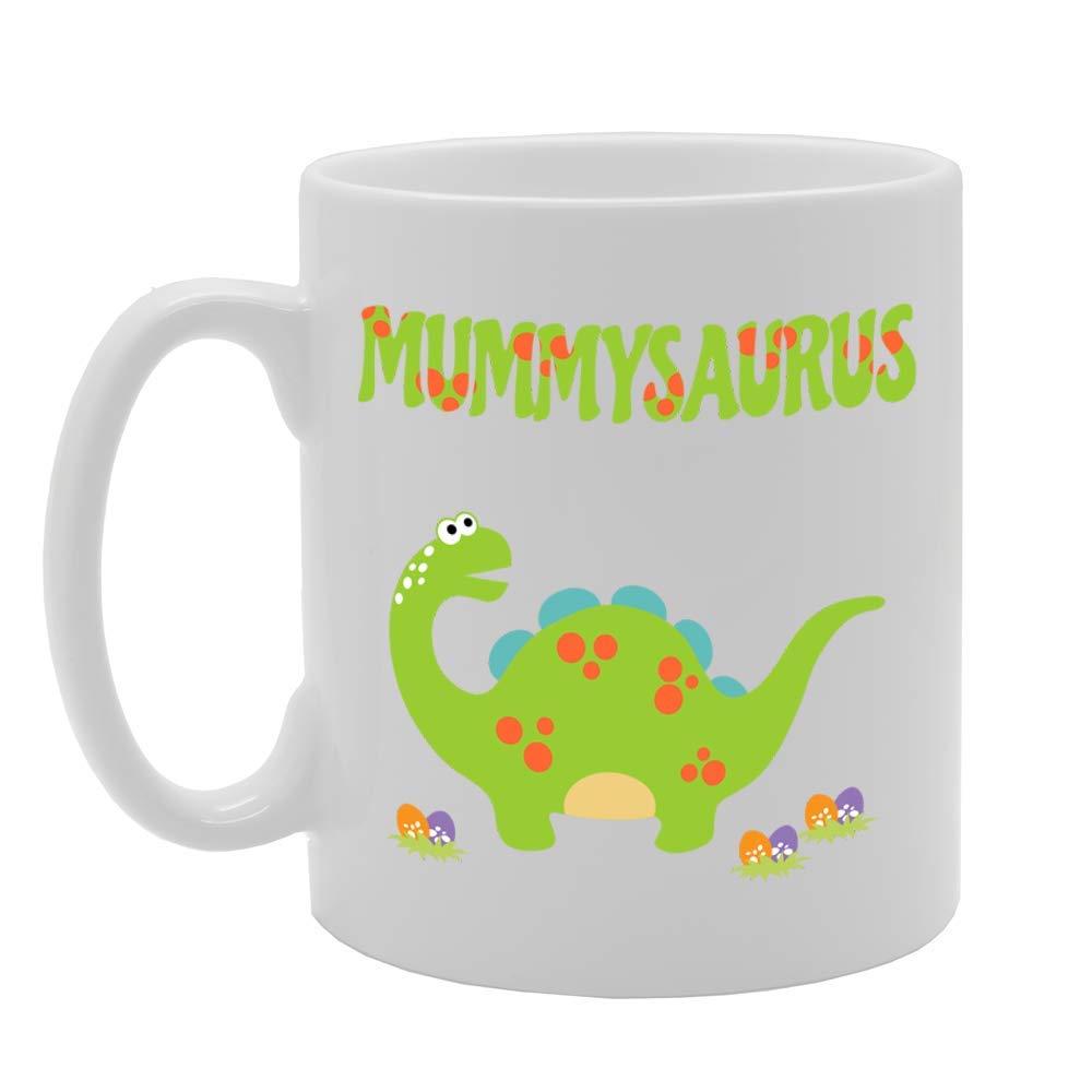 Mummysaurus Cute Dinosaur   Printed Tea Coffee Ceramic  Mg4754 - Funny Printed Coffee Mug - Great Gift Idea